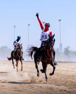 اتحاد الإمارات للفروسية يعلن أبطال سباق تحدي سيح السلم لمسافة 119 كم