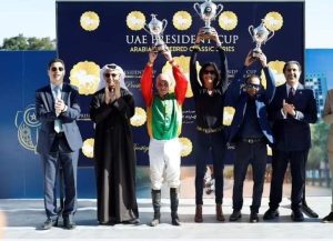 الفرسة "فاتنة" بطل كأس رئيس الإمارات بالدار البيضاء