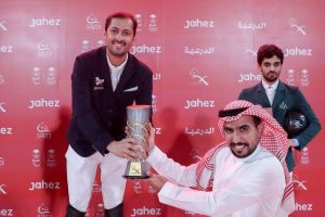 الخرافي بطل الجولة الثالثة لدوري الفروسية الكويتي