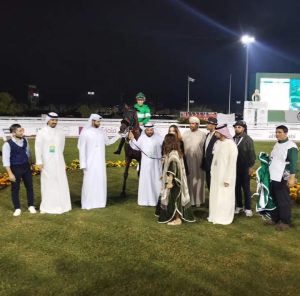 "جزيلة" تحقق كأس سباق الـ 1600 مترا بمهرجان الشيخ "منصور بن زايد"