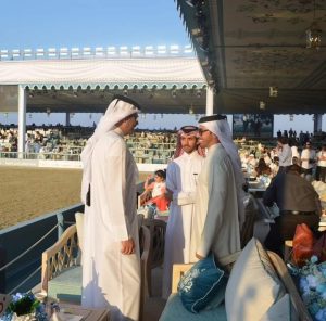 رئيس الاتحاد الآسيوي لـ الفروسية يتابع افتتاح بطولة العالم لجمال الخيول في قطر
