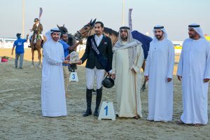 الفارس عبدالله المهيري بطلا لقفز الحواجز "فئة نجمتين" ببطولة الإمارات