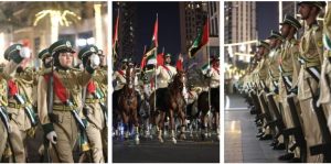 شاهد.. الخيول تشارك في فعاليات كرنفال شرطة دبي